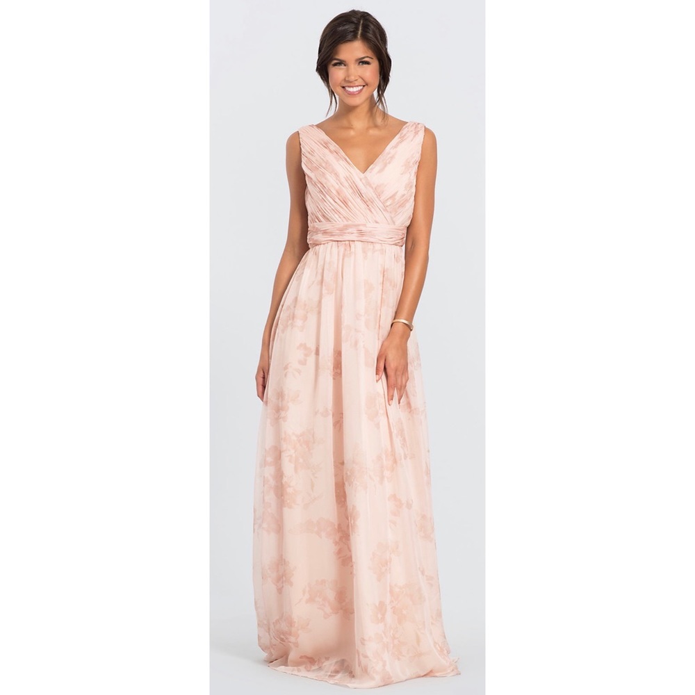 Ivy & Aster Hannah Blush Floral Dress